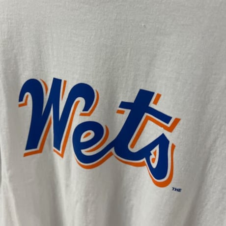 「THE UNIIN」"NEW YOKU WETS" ロゴTEEシャツ  / color - WHITE