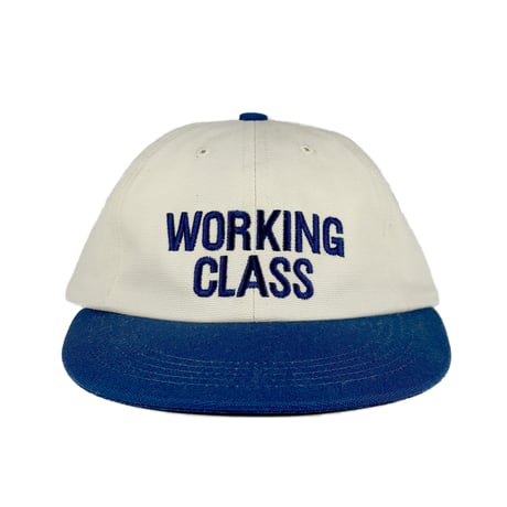 「THE UNION」THE COLOR / "WORKING CLASS" CAP / color - WHITE x BLUE