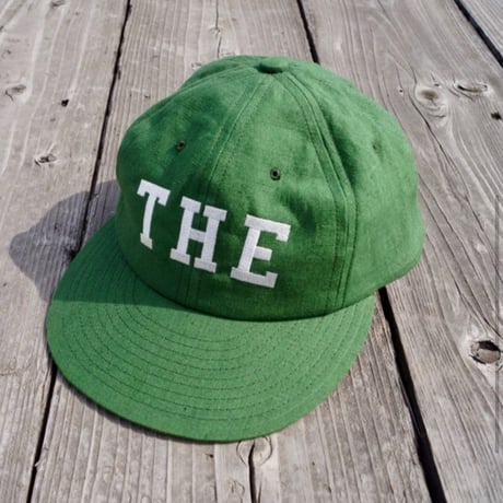 「THE UNION」THE COLOR / ”THE" Linen cap / color - GREEN
