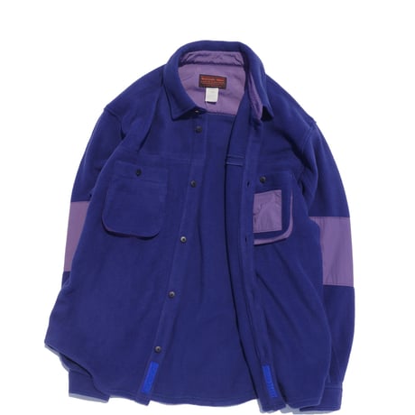 「THE UNION」THE FABRIC /  FLEECE HUNTER SHIRTS / color - NAVY