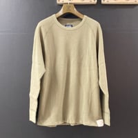 「THE UNION」THE FABRIC / THERMAL RAGLAN SWEAT / color -  GREEN