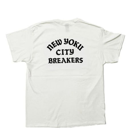 「THE UNIIN」THE "BREAK" TEE  / color - WHITE