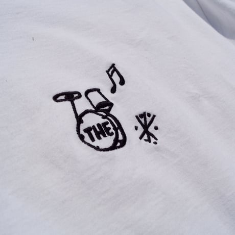 「THE UNION」THE FABRIC / SOUND "SKA" TEE  / color - WHITE