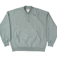 「THE UNION」THE FABRIC / F-ZIP SWEAT / color - OLIVE