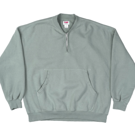 「THE UNION」THE FABRIC / F-ZIP SWEAT / color - OLIVE