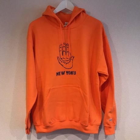 「THE UNIIN」HAND SIGN PARKER / color - ORANGE