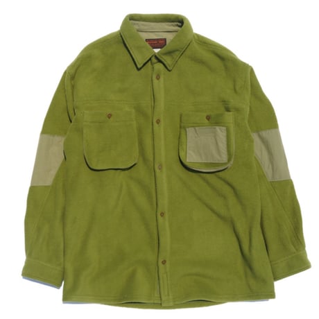 「THE UNION」THE FABRIC /  FLEECE HUNTER SHIRTS / color - GREEN
