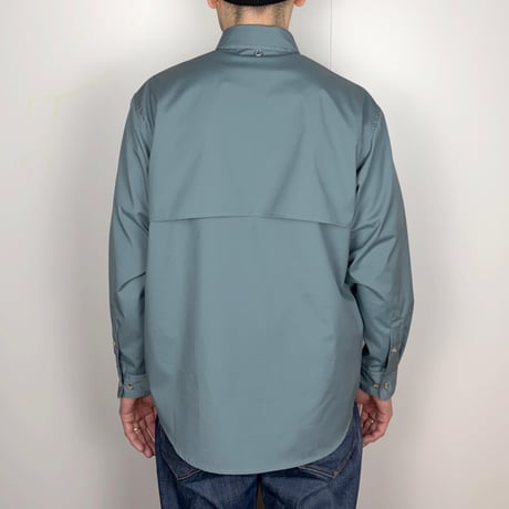 「THE UNION」THE FABRIC / MESH L/S SHIRTS / color - GRAY