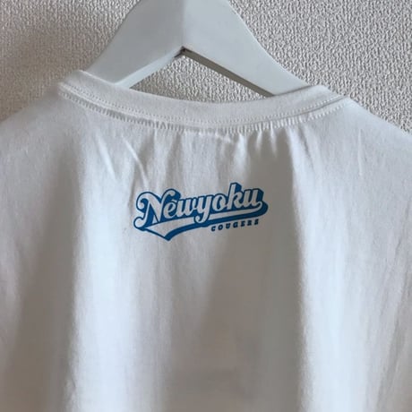 THE UNIIN 「NEW YOKU COUGERS」 col-WHIT / print-BLUE