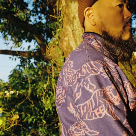 「THE UNION」THE FABRIC / TIGER FLEECE JKT / color -  PURPLE