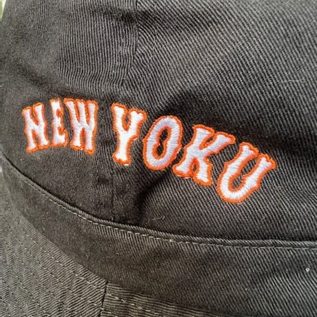 「THE UNIIN」”NEW YOKU" HAT  / color - BLACK