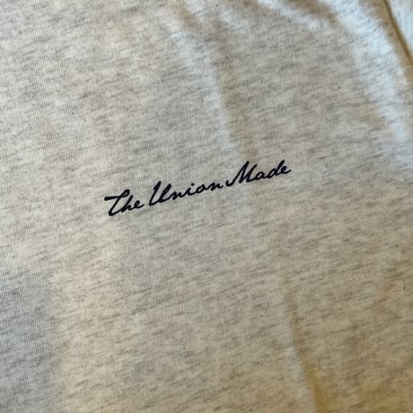 「THE UNION」THE FABRIC / CAMPANY LOGO TEE / color - ASH