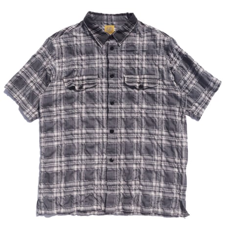 「THE UNION」THE FABRIC / CHECK SHIRTS / color - BKACK