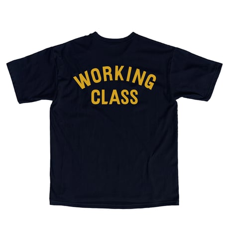 「THE UNION」THE FABRIC / "WORKING CLASS" T-SHIRTS / color - NAVY