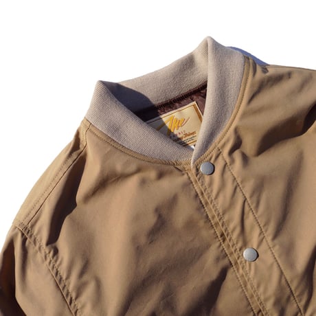 「THE UNION」THE FABRIC / ROUGH PUFF JACKET / color - BEIGE