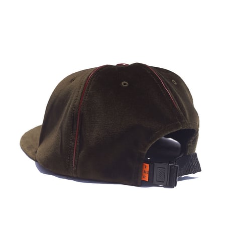「THE UNION」THE COLOR / LEATHER PIPING YO CAP / color - OLIVE