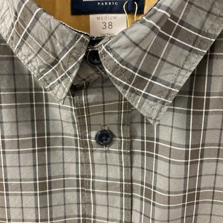 「THE UNION」THE FABRIC / CHECK STAR SHIRTS / color - GREY