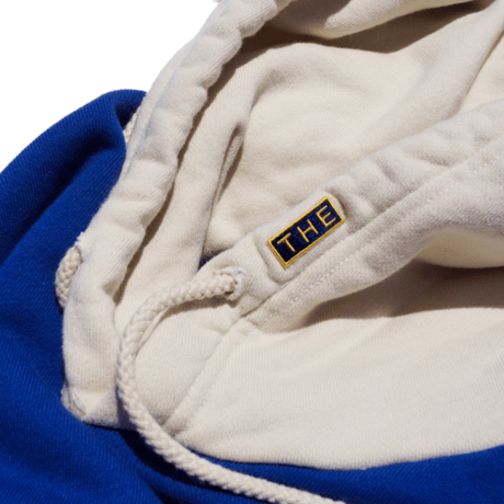 「THE UNION」THE FABRIC / TWO TONE HOODIE  / color -BLUE