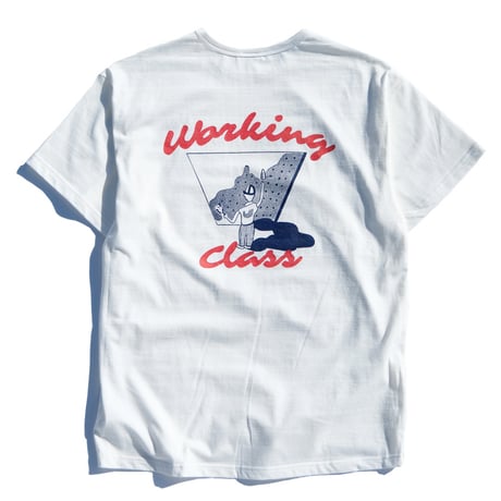 「THE UNION」THE FABRIC /  WORKING TEE / color - WHITE