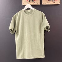 「THE UNION」THE FABRIC / PLAIN TEE / color - OLIVE