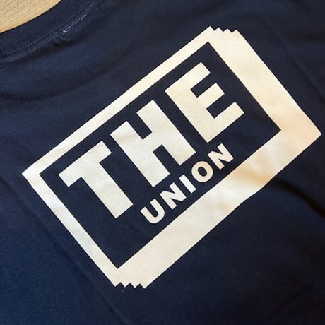 「THE UNION」THE FABRIC / CAMPANY LOGO TEE / color - NAVY