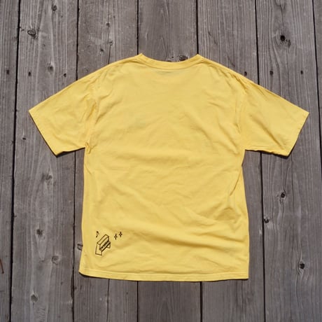 「THE UNION」THE FABRIC / SOUND "SKA" TEE  / color - YELLOW