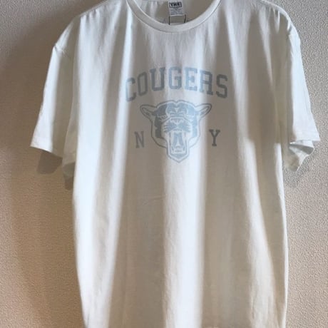 THE UNIIN 「NEW YOKU COUGERS」 col-WHIT / print-BLUE