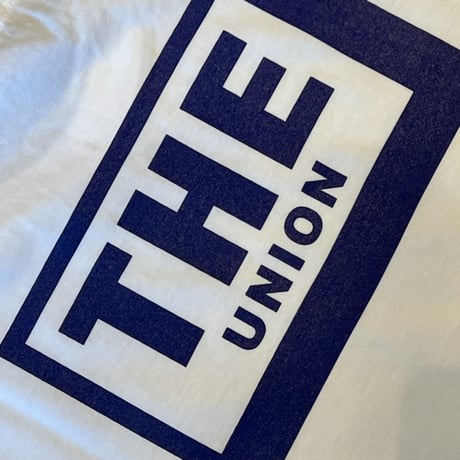 「THE UNION」THE FABRIC / CAMPANY LOGO TEE / color - WHITE