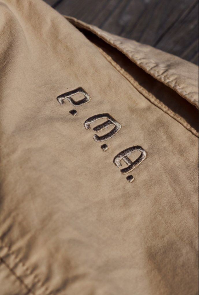 THE UNION P-B shirts M-Lサイズ　ベージュ THE UNION」THE FABRIC / P-B shirts / color -