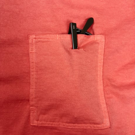 「THE UNION」THE FABRIC / THE POCKET BEST TEE / color - RED