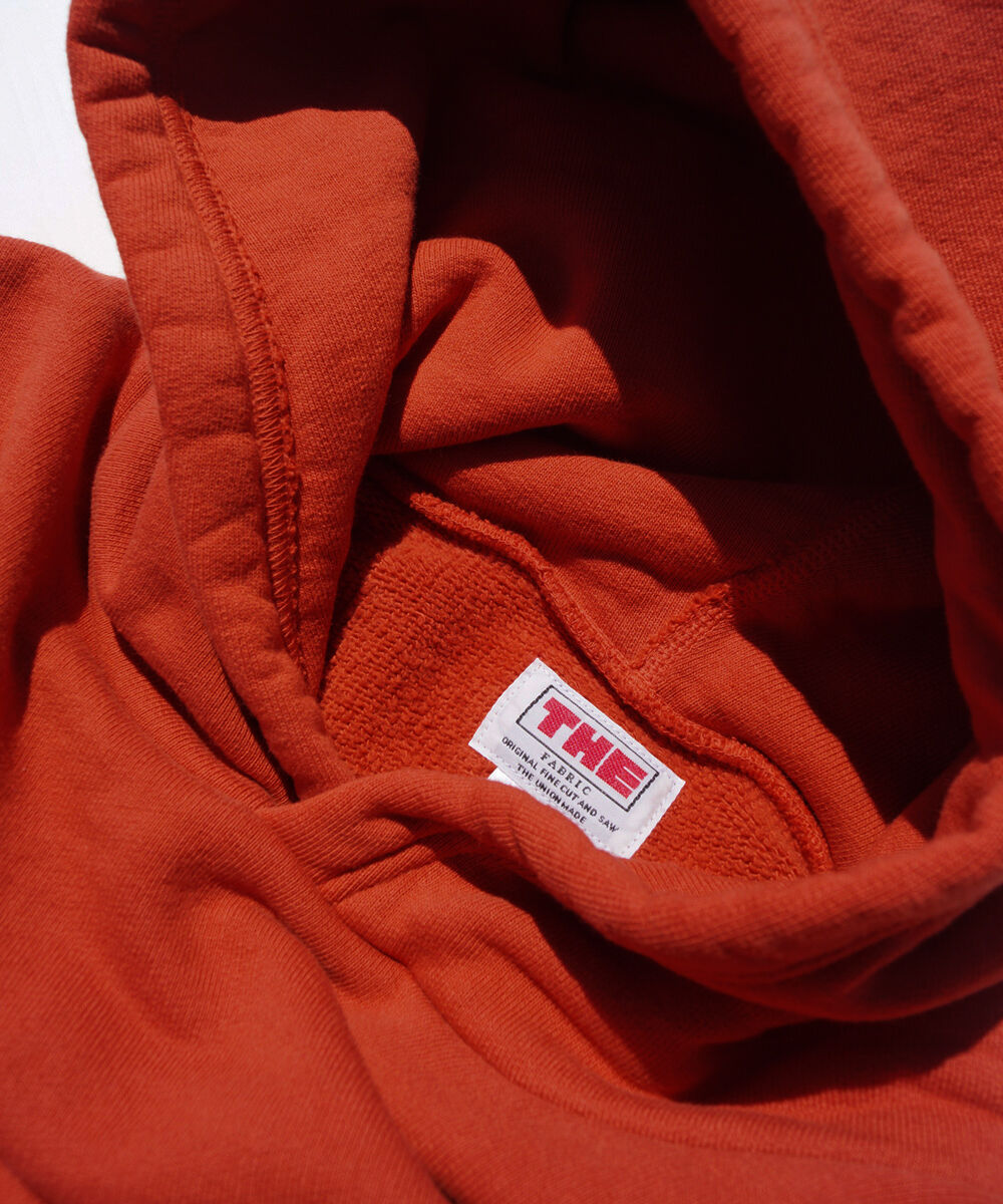 THE UNION」THE FABRIC / RIB HOODIE / color - OR