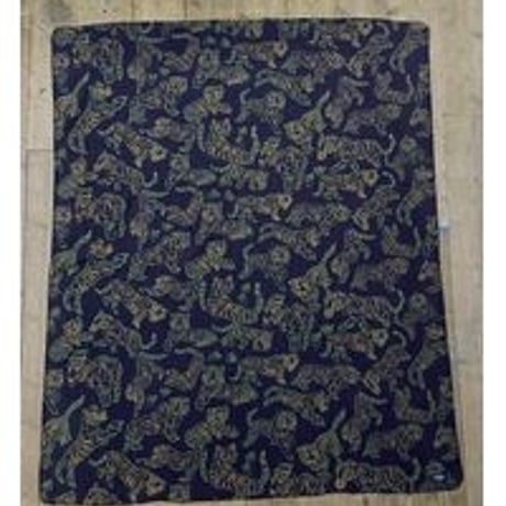 「THE UNION」THE FABRIC / TIGER FLEECE BLANKET / color -  NAVY