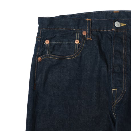 「THE UNION」THE BLUEST OVERALL  /  "JABA" DENIM PANTS w/cornmiles /  color - INDIGO