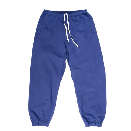 「THE UNION」THE FABRIC / CP-RIB SWEAT PANTS / color - D,BLUE