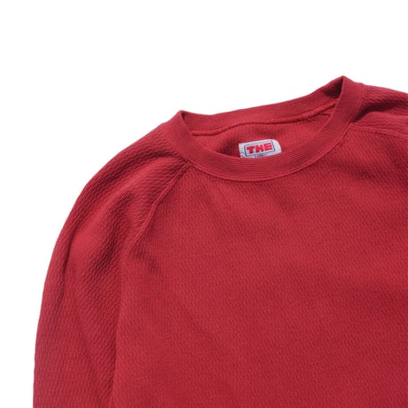 「THE UNION」THE FABRIC / THERMAL L/S SWEAT  / color - RED