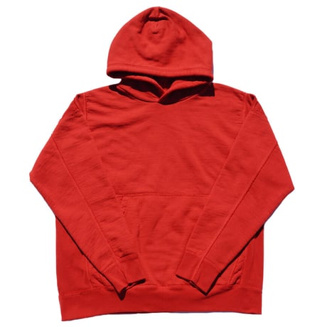 「THE UNION」THE FABRIC / RIB HOODIE / color - ORANGE