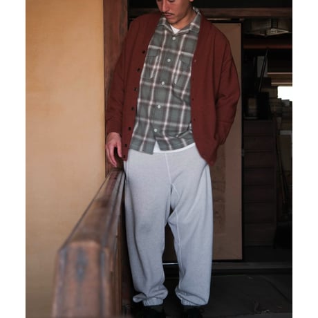 「THE UNION」THE FABRIC / ASH RIB PANTS / color - OLIVE