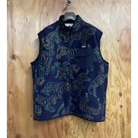 「THE UNION」THE FABRIC / TIGER FLEECE VEST / color -  NAVY