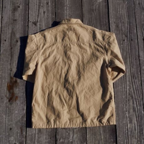 「THE UNION」THE FABRIC / P-B shirts  / color -  BEIGE