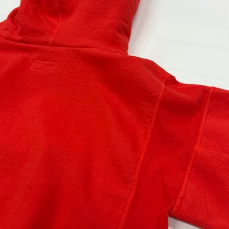 「THE UNION」THE FABRIC / CP-RIB HOODIE / color - RED