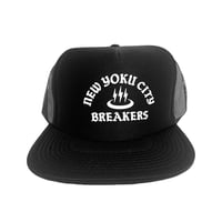 「THE UNIIN」NEWYOKU CITY BREAKERS MESH CAP / color - BLACK
