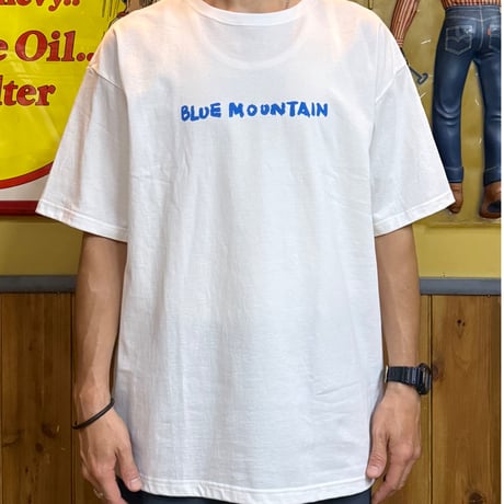 「THE UNION」THE FABRIC / ”BLUE MOUNTAIN” T-SHIRTS / color - WHITE