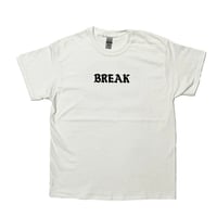 「THE UNIIN」THE "BREAK" TEE  / color - WHITE