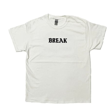 「THE UNIIN」THE "BREAK" TEE  / color - WHITE