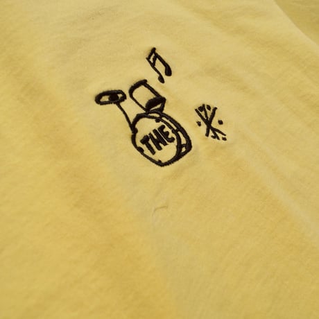 「THE UNION」THE FABRIC / SOUND "SKA" TEE  / color - YELLOW