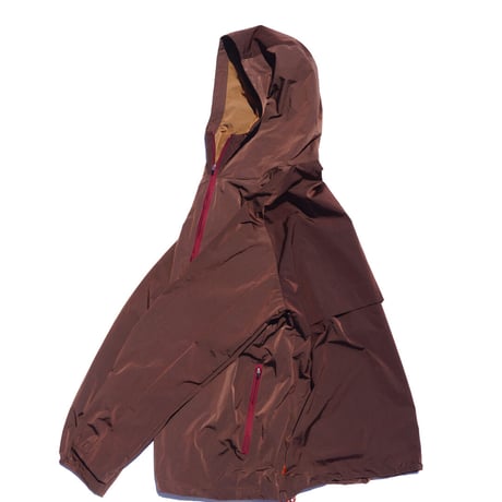 「THE UNION」THE FABRIC /  PULL NYLON PARKA / color - CHOCO