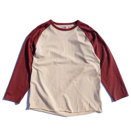 「THE UNION」THE FABRIC / CA RAGLAN TEE / color - BROWN