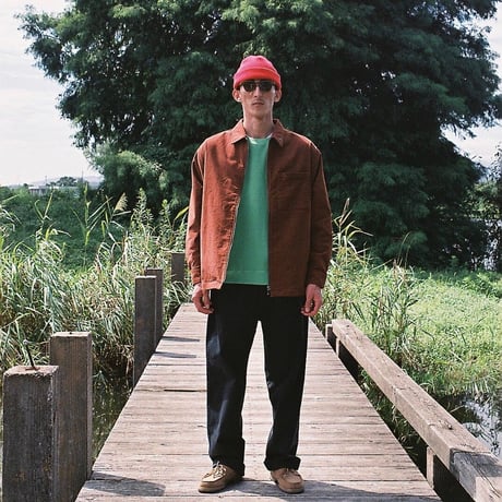 「THE UNION」THE FABRIC / THERMAL L/S SWEAT  / color - LIGHT PURPLE