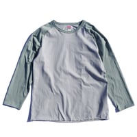 「THE UNION」THE FABRIC / CA RAGLAN TEE / color - GREEN
