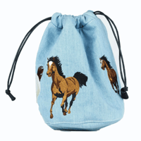 「THE UNION」THE COLOR / THE "HORSE KINCHAKU" / color - LIGHT INDIGO